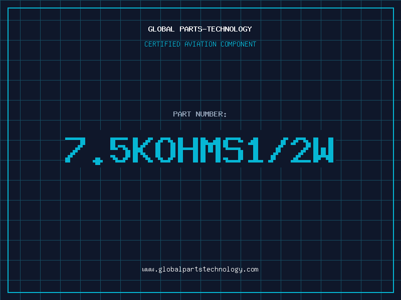 Aviation Part 7.5KOHMS1/2W