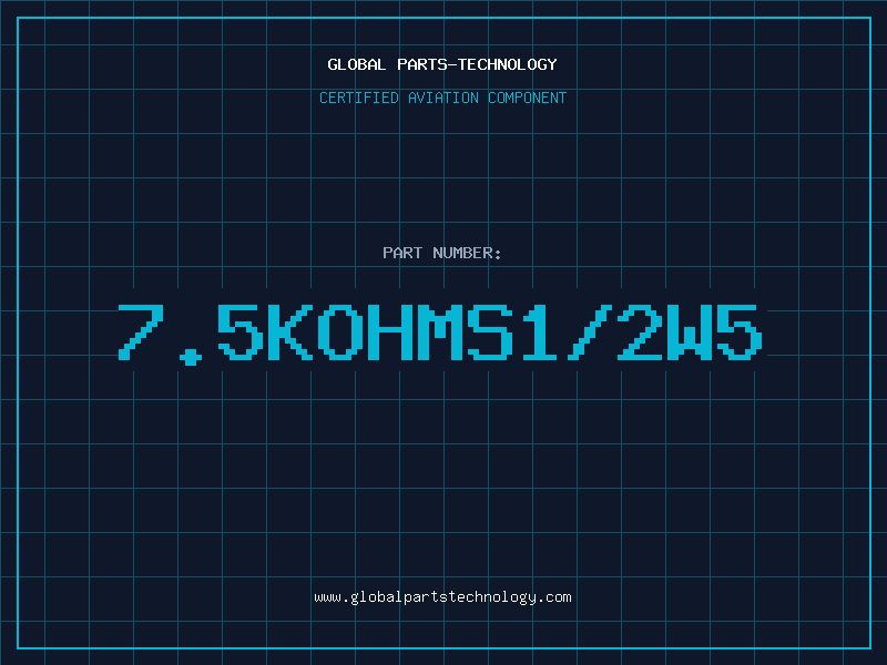 Aviation Part 7.5KOHMS1/2W5