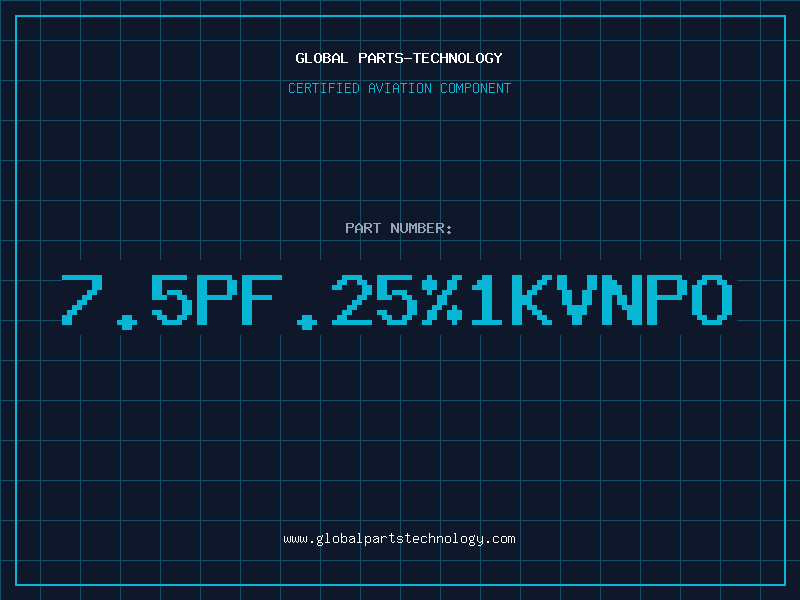 Aviation Part 7.5PF.25%1KVNPO