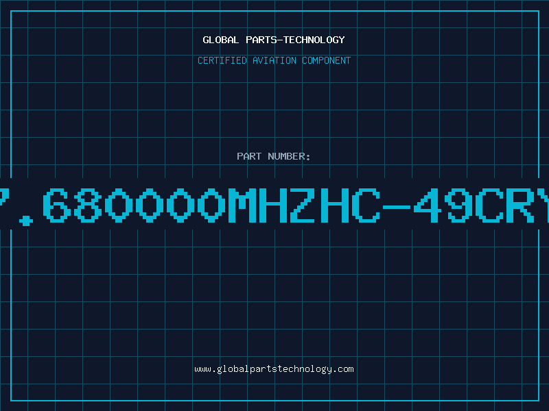 Aviation Part 7.680000MHZHC-49CRY