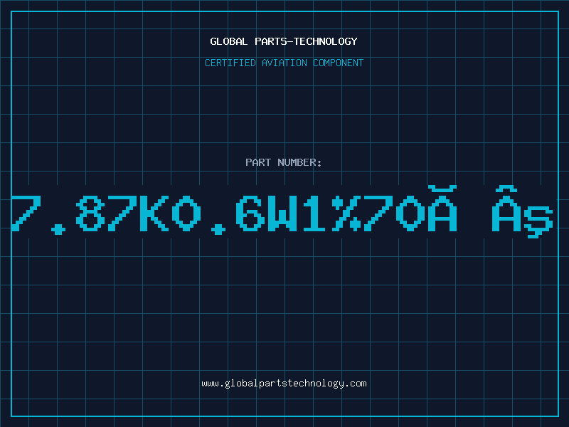 Aviation Part 7.87K0.6W1%70Âº