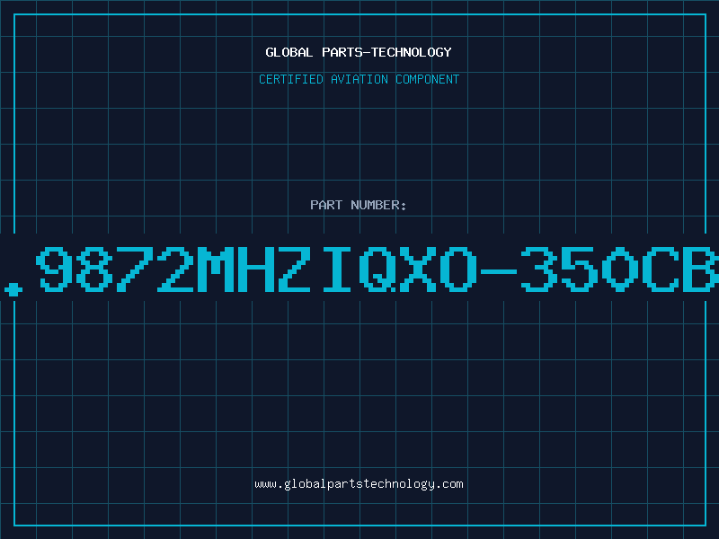 Aviation Part 7.9872MHZIQXO-350CBU