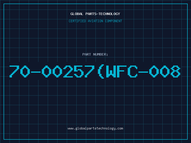 Aviation Part 70-00257(WFC-008