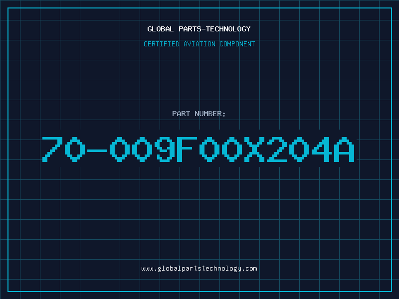 Aviation Part 70-009F00X204A