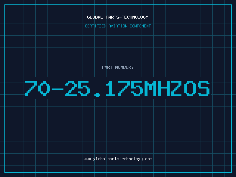 Aviation Part 70-25.175MHZOS