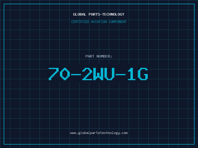 Aviation Part 70-2WU-1G