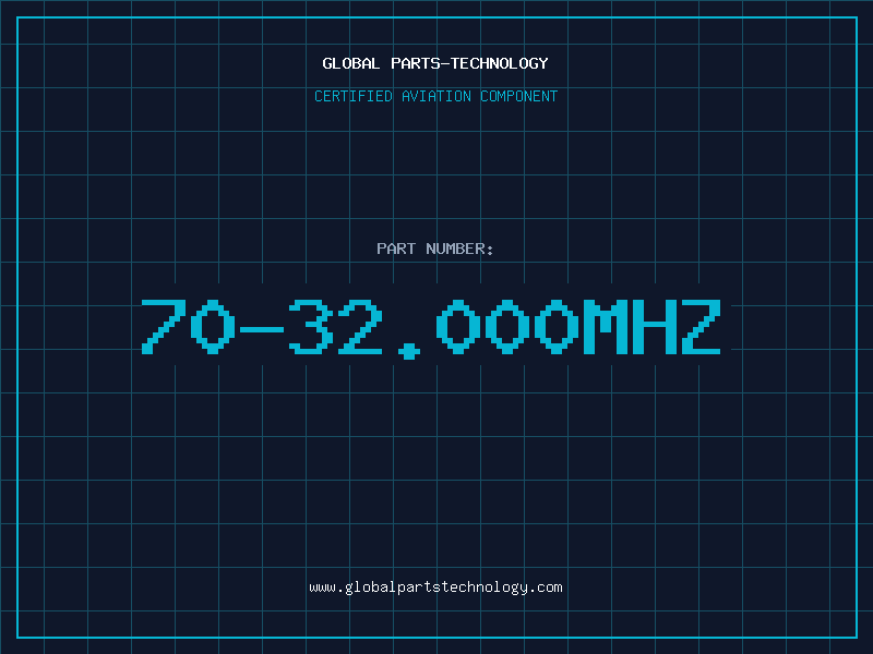 Aviation Part 70-32.000MHZ