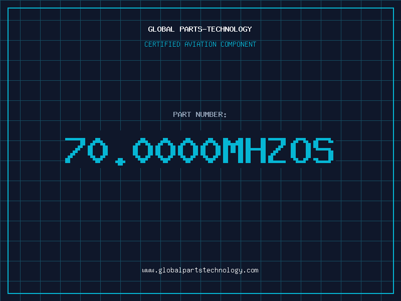 Aviation Part 70.0000MHZOS