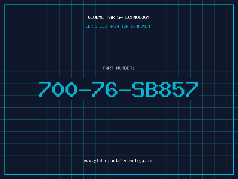 Aviation Part 700-76-sb857
