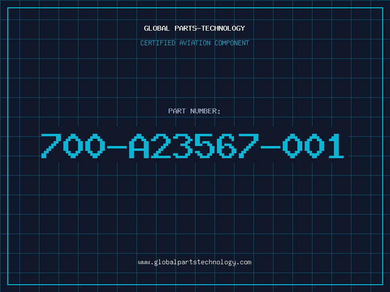Aviation Part 700-A23567-001