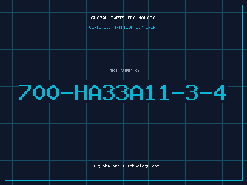 Aviation Part 700-HA33A11-3-4