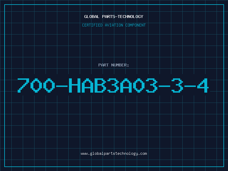 Aviation Part 700-HAB3A03-3-4