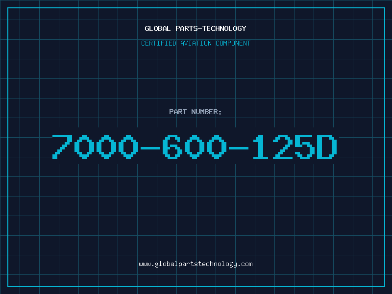 Aviation Part 7000-600-125D