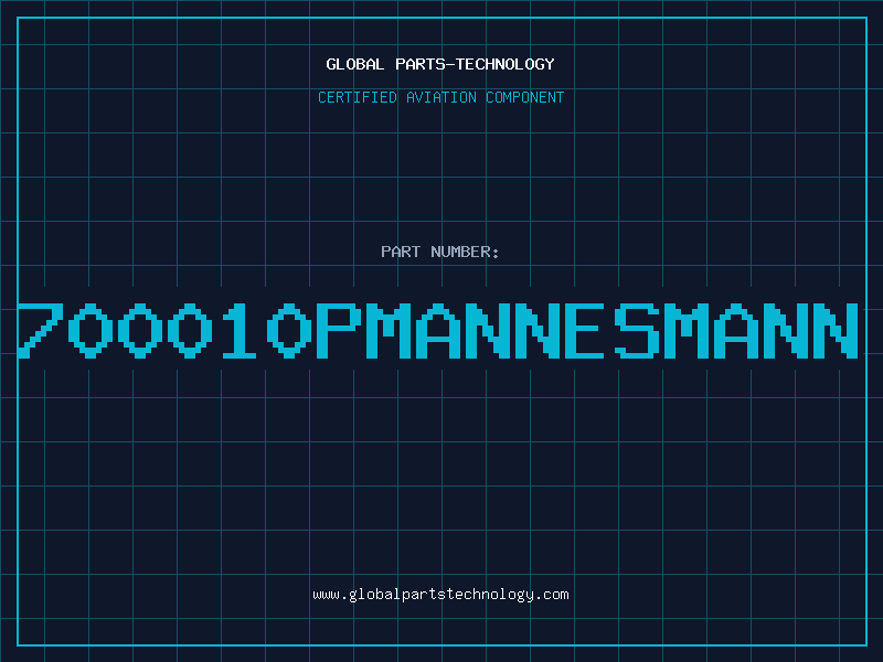 Aviation Part 700010PMANNESMANN