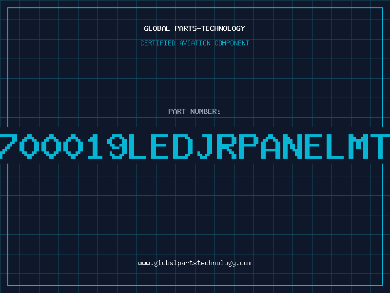 Aviation Part 700019LEDJRPANELMT