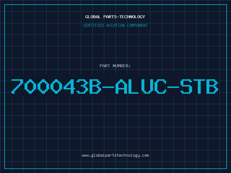 Aviation Part 700043B-ALUC-STB