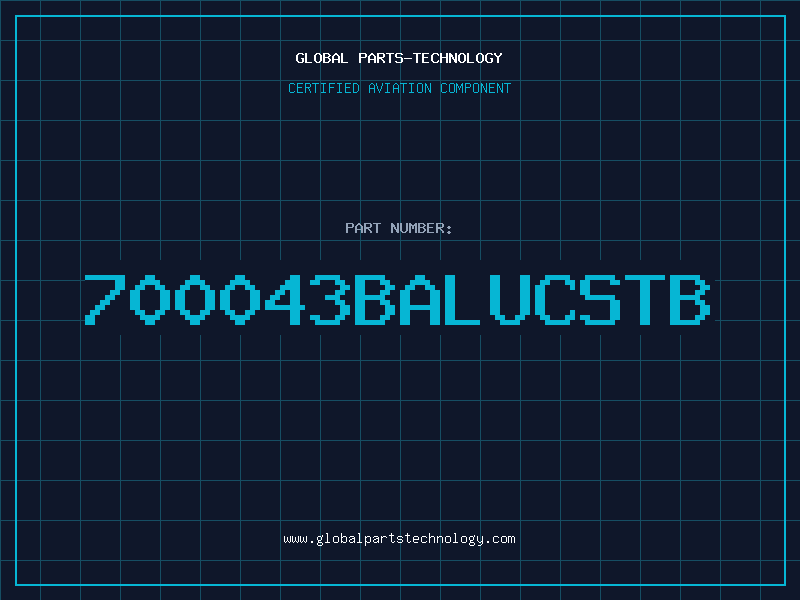 Aviation Part 700043BALUCSTB
