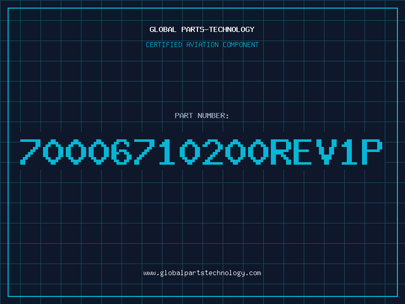 Aviation Part 70006710200REV1P