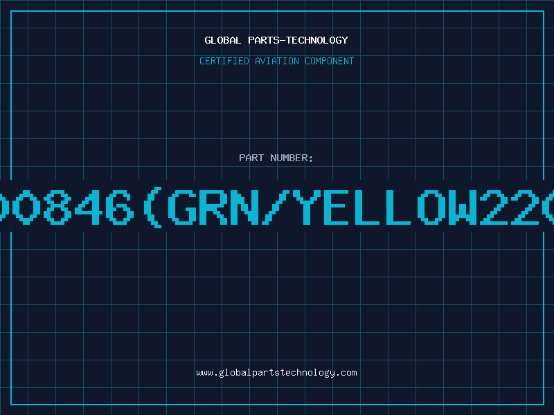 Aviation Part 7000846(GRN/YELLOW220MM