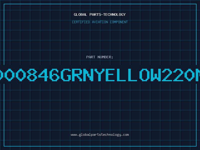 Aviation Part 7000846GRNYELLOW220MM