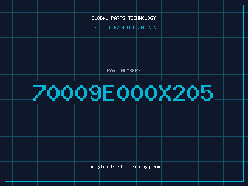 Aviation Part 70009E000X205