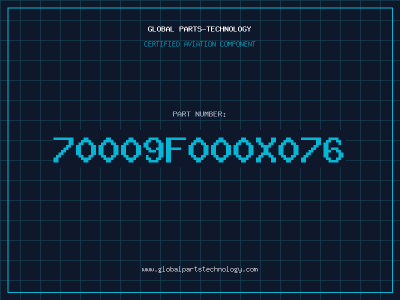 Aviation Part 70009F000X076