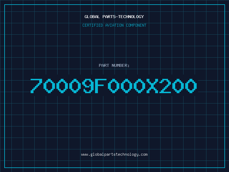 Aviation Part 70009F000X200