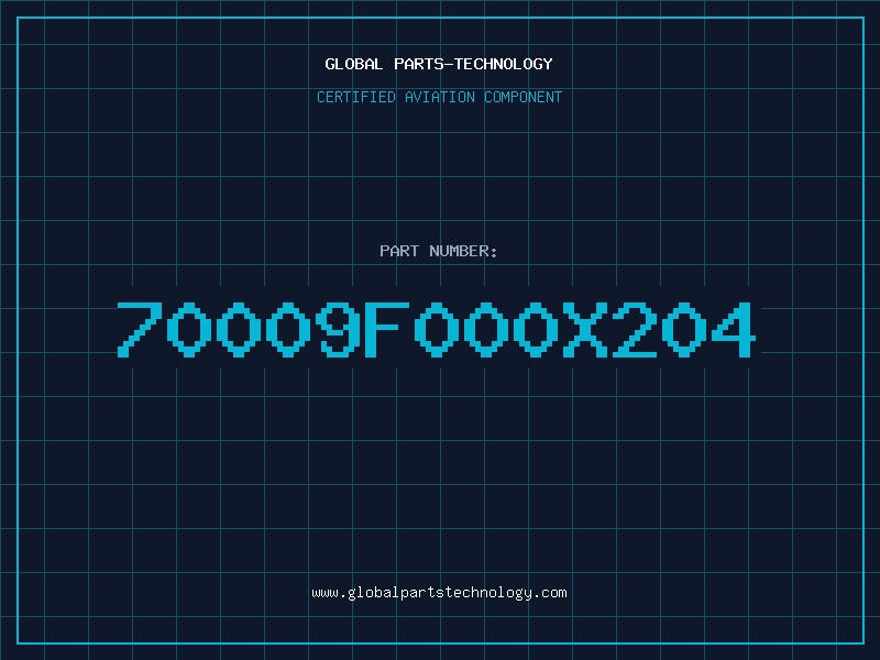 Aviation Part 70009F000X204
