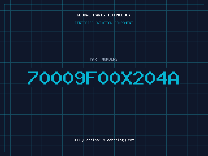 Aviation Part 70009F00X204A