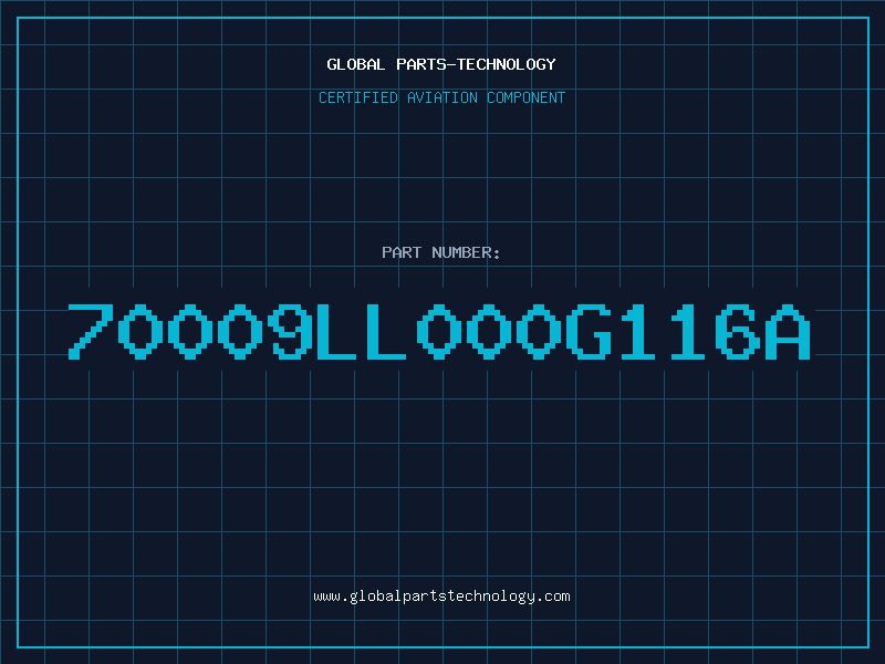 Aviation Part 70009lL000G116A