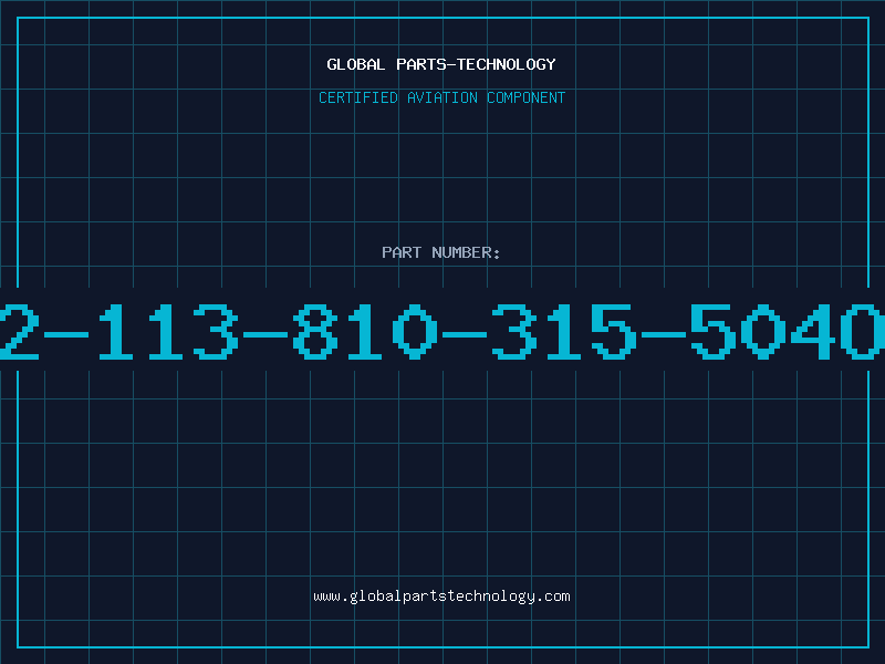 Aviation Part 702-113-810-315-504ODU