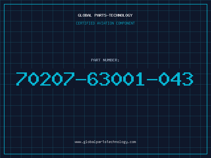 Aviation Part 70207-63001-043