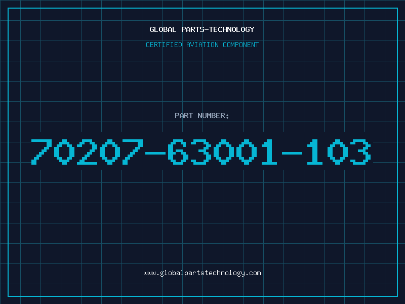 Aviation Part 70207-63001-103