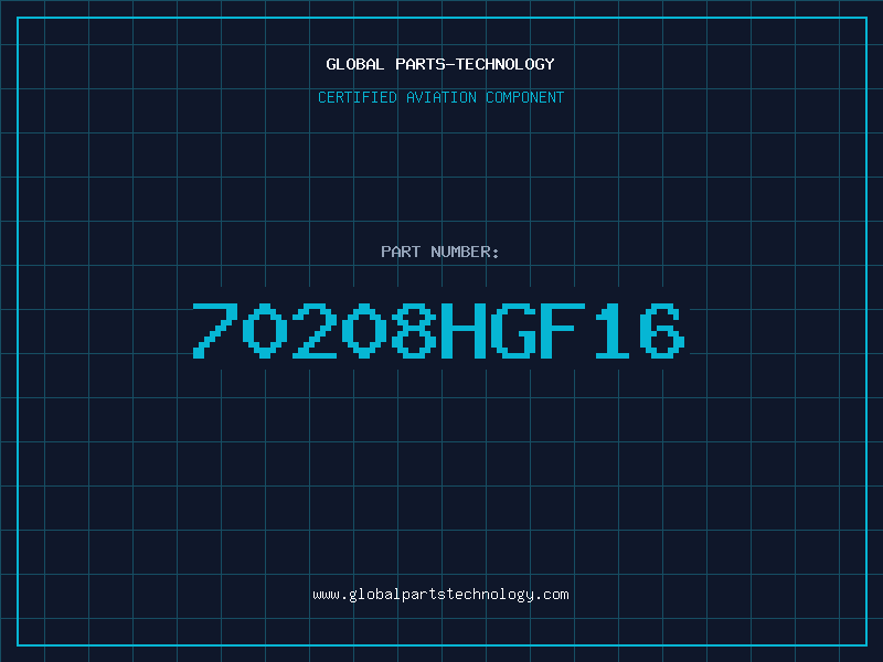 Aviation Part 70208HGF16