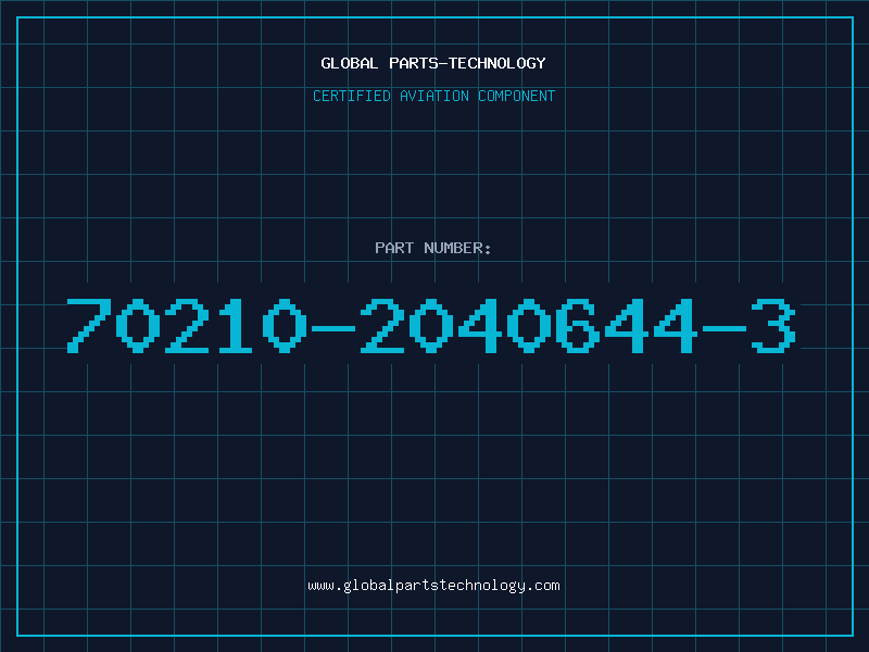 Aviation Part 70210-2040644-3