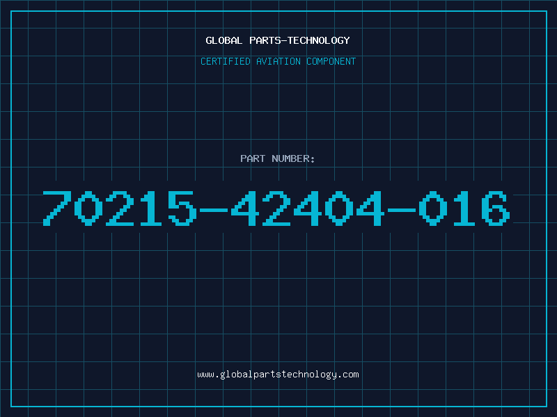 Aviation Part 70215-42404-016