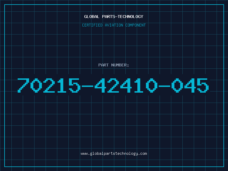Aviation Part 70215-42410-045
