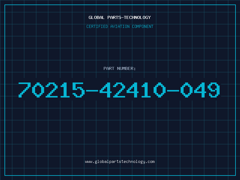 Aviation Part 70215-42410-049