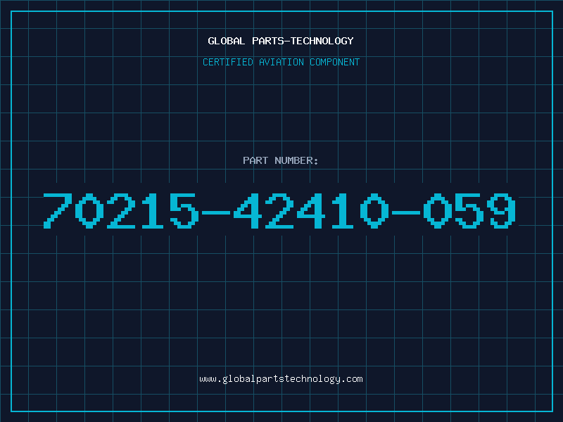 Aviation Part 70215-42410-059
