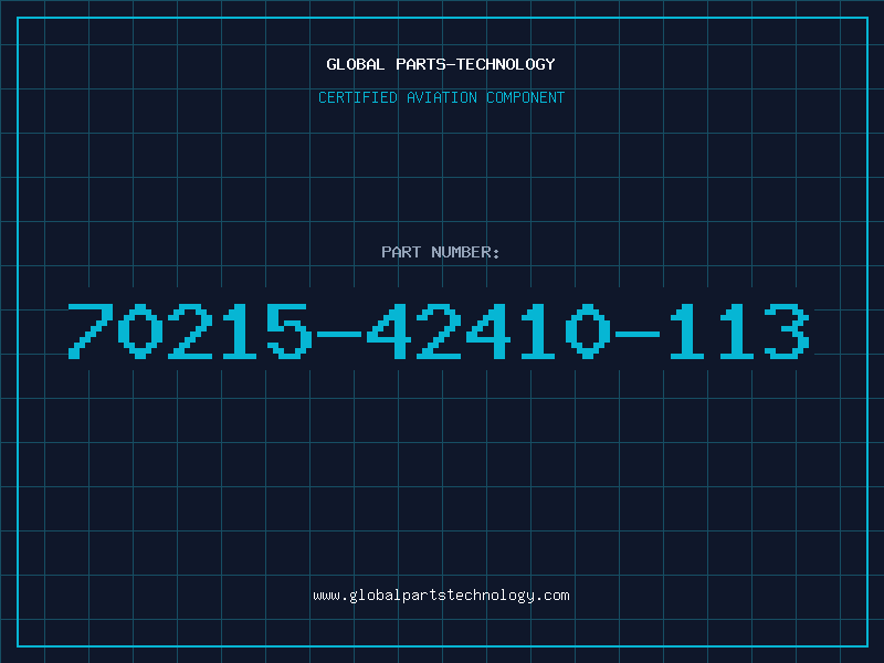 Aviation Part 70215-42410-113