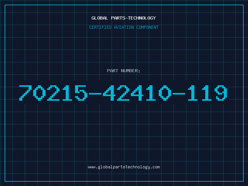 Aviation Part 70215-42410-119