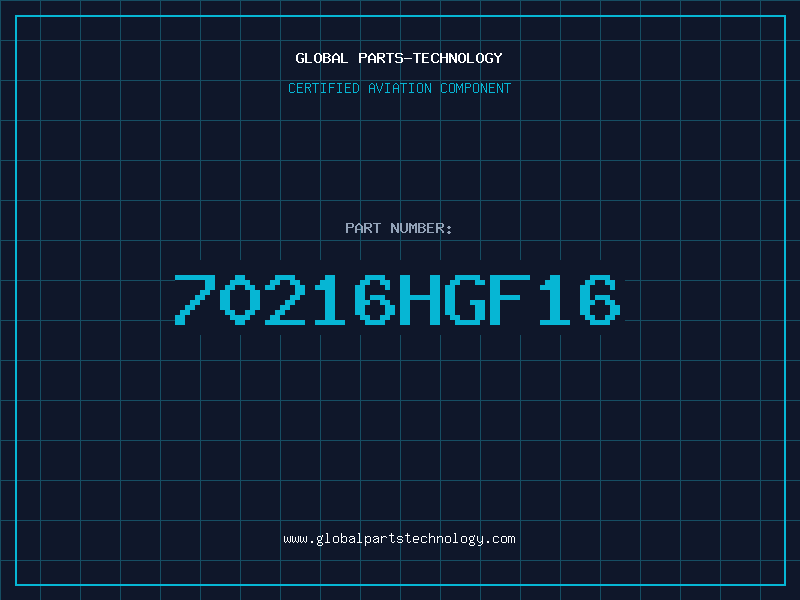 Aviation Part 70216HGF16