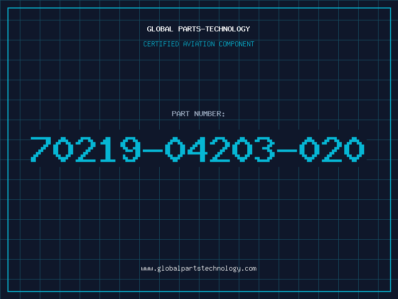 Aviation Part 70219-04203-020