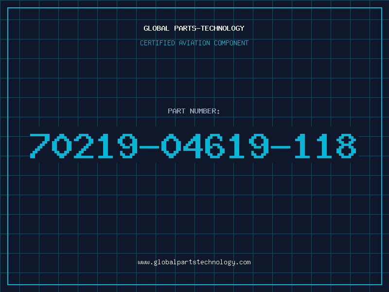 Aviation Part 70219-04619-118