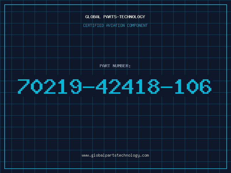 Aviation Part 70219-42418-106