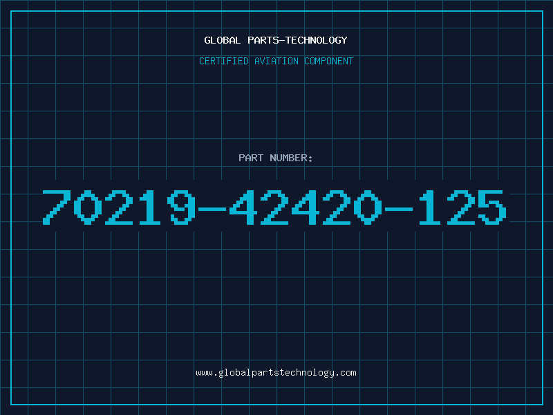 Aviation Part 70219-42420-125