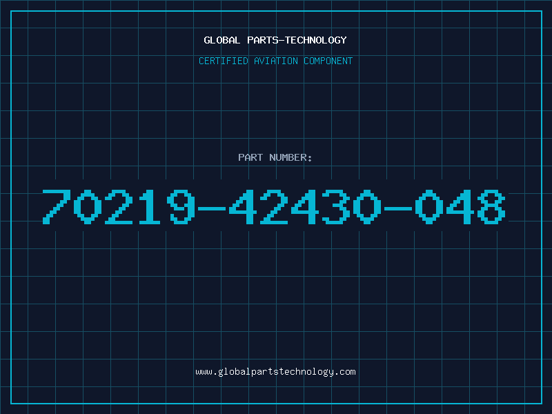Aviation Part 70219-42430-048