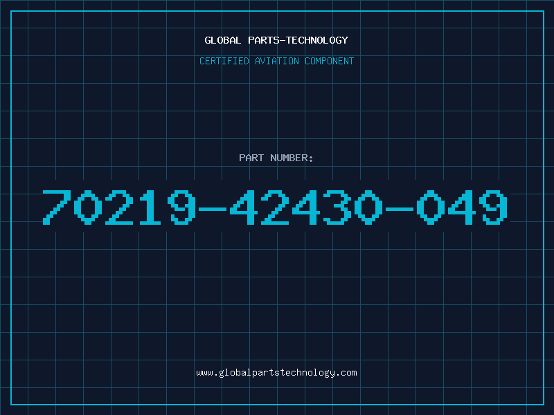 Aviation Part 70219-42430-049