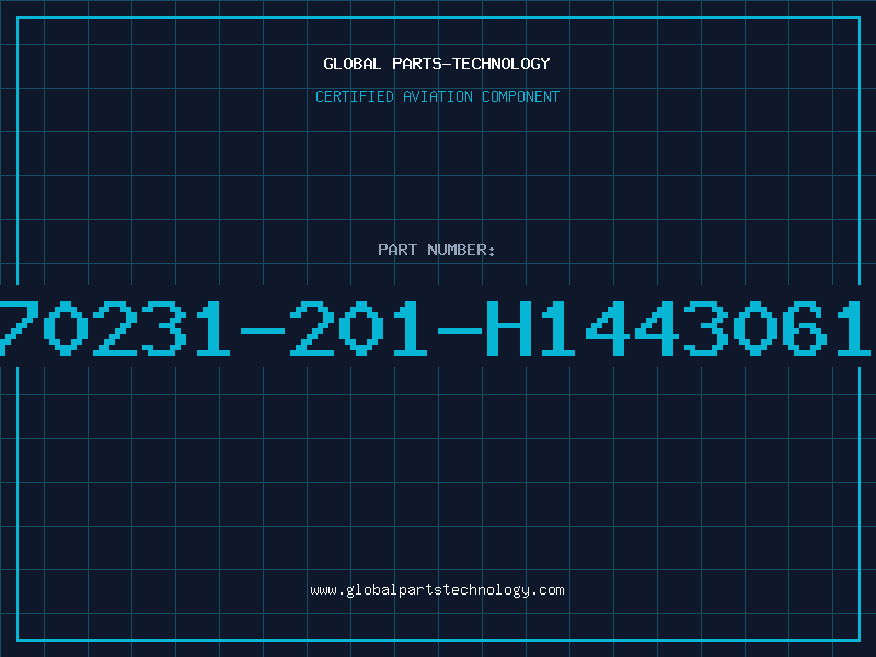 Aviation Part 70231-201-H1443061