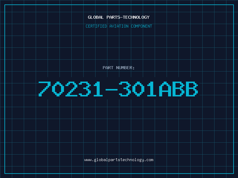 Aviation Part 70231-301ABB